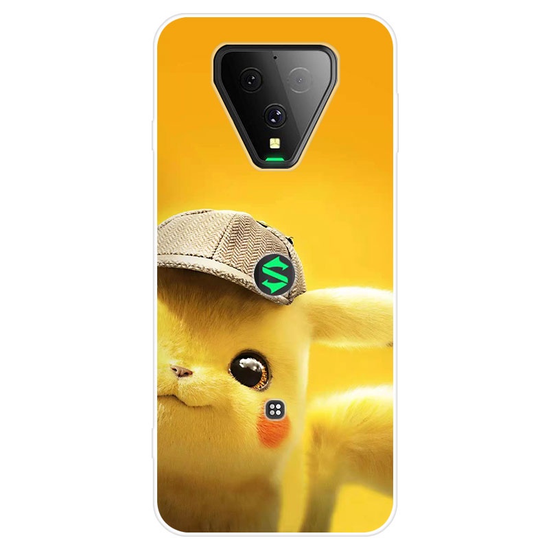 Ốp điện thoại TPU silicon mềm họa tiết hoạt hình cho Xiaomi Black Shark 3 Pro BlackShark3 3Pro