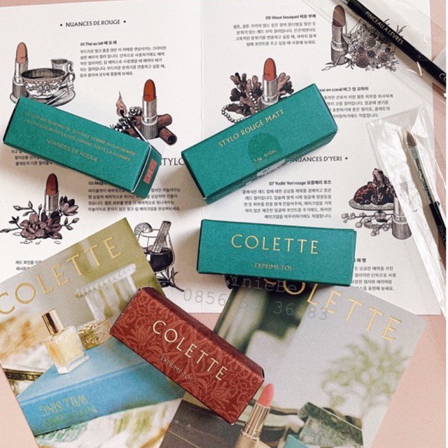 ✨ COLETTE ✨♥ Son môi hãng 𝗡𝗼𝘁𝗿𝗲 𝗖𝗼𝗹𝗲𝘁𝘁𝗲 𝗦𝘁𝘆𝗹𝗼 𝗥𝗼𝘂𝗴𝗲 𝗠𝗮𝘁𝘁 ♥ ~  💕