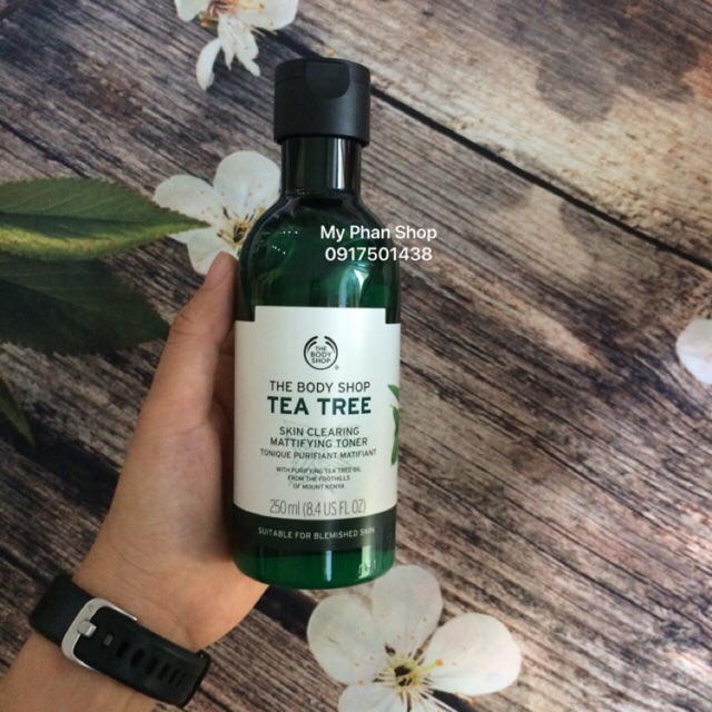 NƯỚC HOA HỒNG TEA TREE SKIN CLEARING MATTIFYING TONER