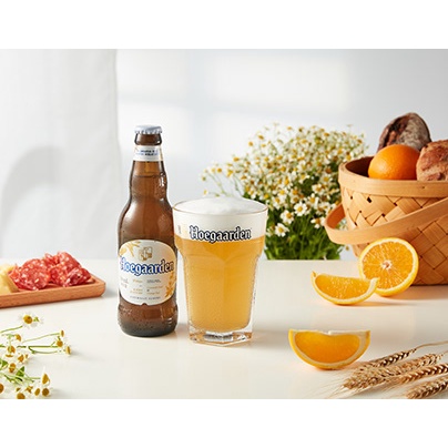 Chai bia lẻ Hoegaarden White 330ml | Chính hãng