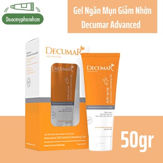 DECUMAR CLEANSING GEL [Tuýp 50g / 100g] - Gel rửa mặt Decumar Advanced Cleanser sạch nhờn, ngừa mụn