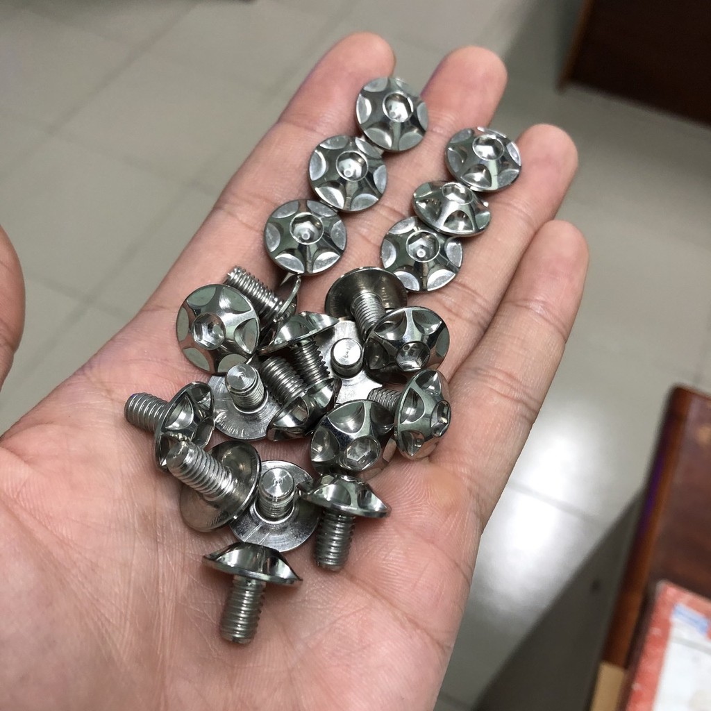 Ốc inox  - 6li1  - gắn carte