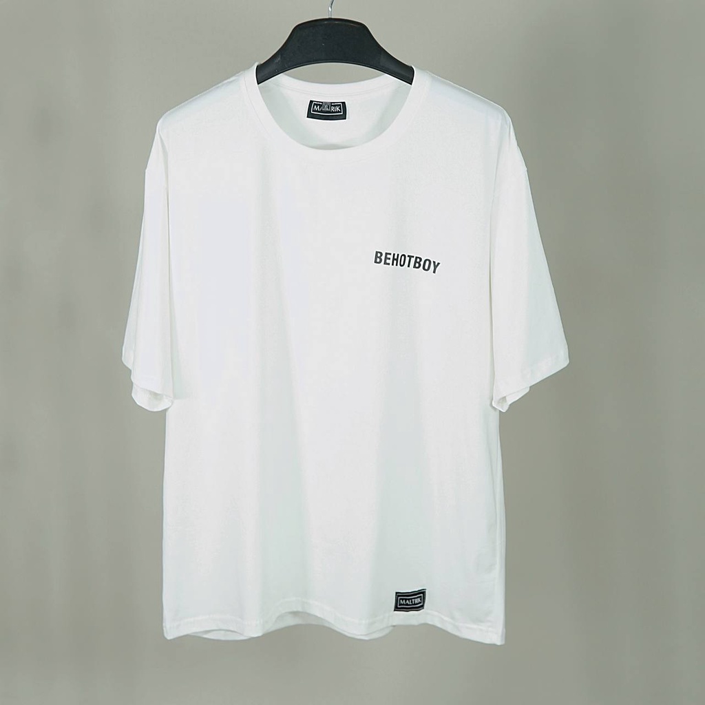 Áo phông nam nữ form rộng unisex BEHOTBOI BIGSIZE áo thun basic chất cotton thoáng mát có size lớn đến 110kg MALTRIK