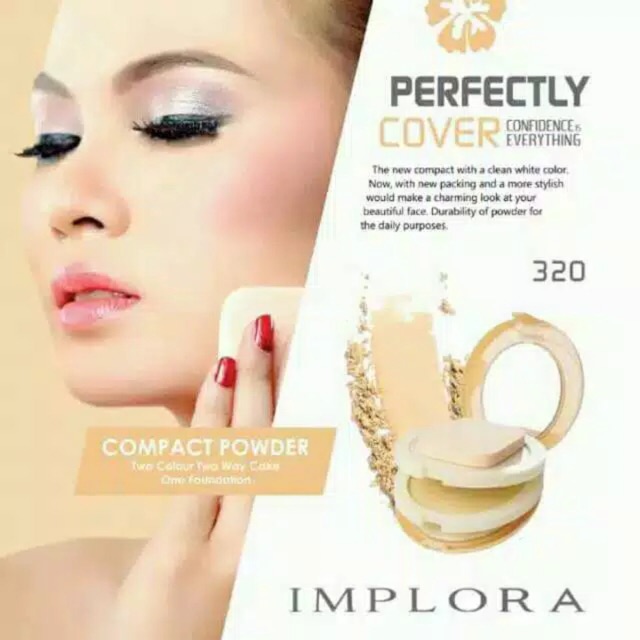 (hàng Mới Về) Phấn Trang Điểm 3 Tầng Implora Cao Cấp