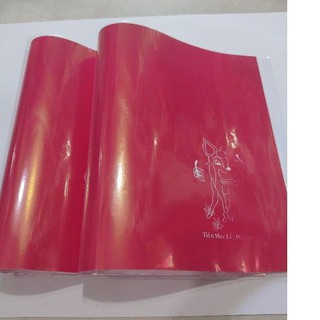 2 cái bao tập mầu đỏ kèm bao kính