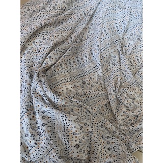 Vải voan chiffon hoa