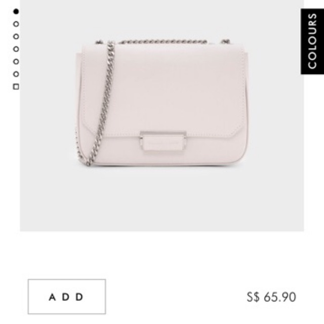 Pass túi charles and keith auth