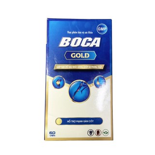 BOCA GOLD - THỰC PHẨM BẢO VỆ SỨC KHOẺ - VIÊN UỐNG BỔ SUNG GLUCOSAMIN DƯỠNG CHẤT- ALIFACO