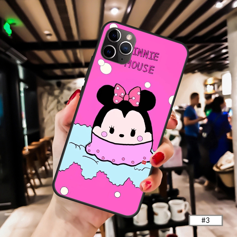 Ốp điện thoại in hình Mickey Minnie dễ thương cho IPhone11 Pro Max Pro 11 XS MAX XR X 7 8 6 Plus 6s