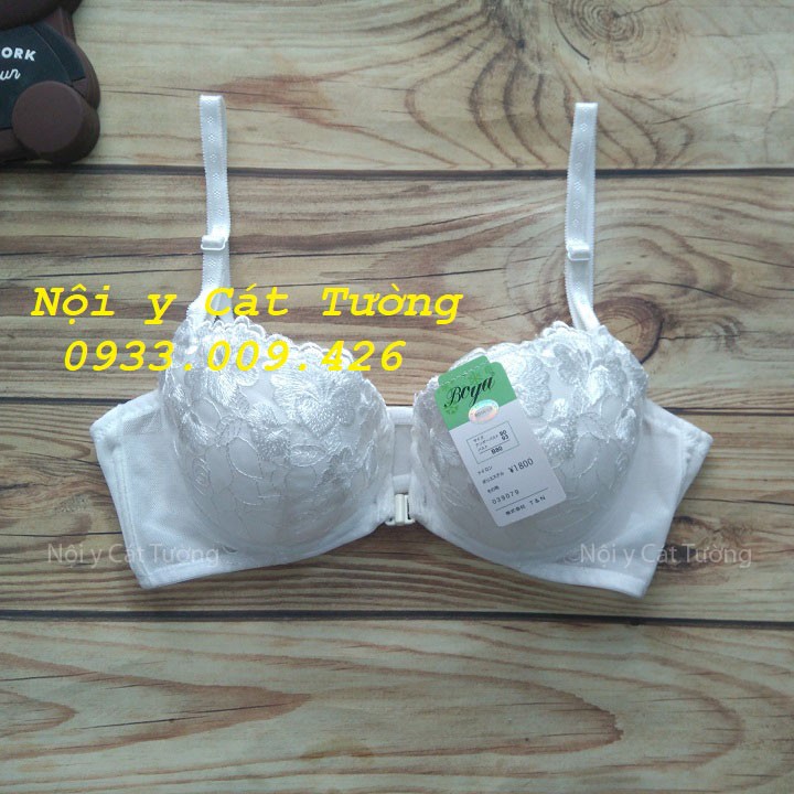 Aó Boya cài trước không mút, có gọng_Áo lót Boya Ren cài trước mỏng | BigBuy360 - bigbuy360.vn