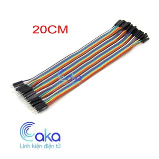 Dây cắm test bo 20CM 40 Sợi, dây Breadboard