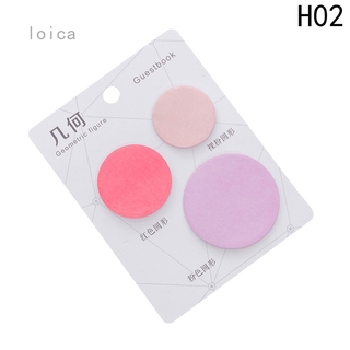 Giấy Ghi Chú Hình Học Sáng Tạo