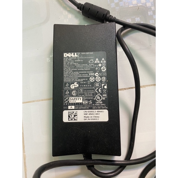 xác cục sạc laptop dell kim to 130w 19.5v 6.7a sạc laptop lỗi dây zin