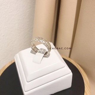 Nhẫn kim tiền viền bi
