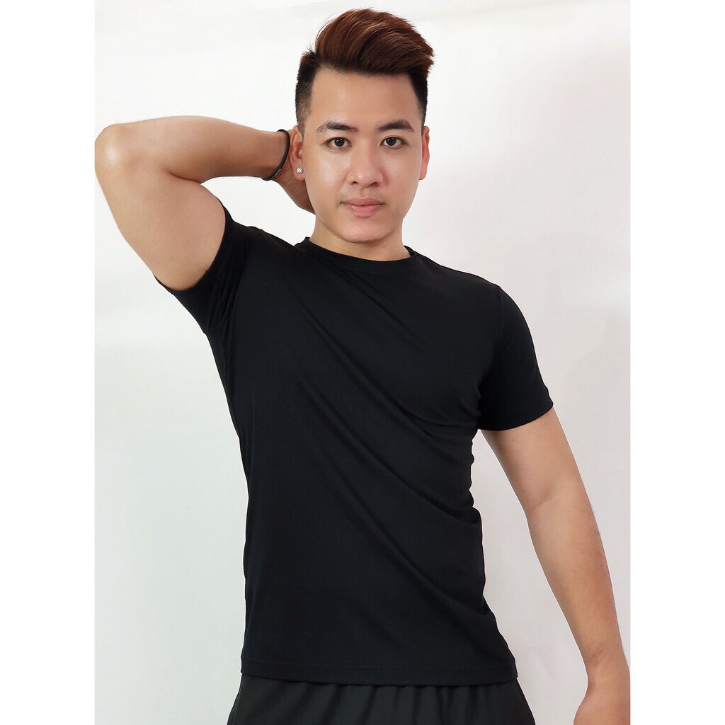 Áo phông cotton, áo thun nam nữ ngắn tay,co giãn thoáng mát - STARSKY AT10 | BigBuy360 - bigbuy360.vn