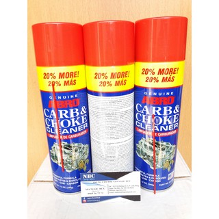 Bộ 03 Bình xịt vệ sinh pét xăng, chế hòa khí ( bình xăng con) ABRO Carb & Cleaner- USA