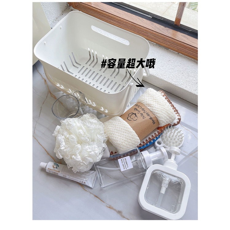 Giỏ Đựng Đồ Dùng Nhà Tắm Bằng Nhựa Tiện Dụng