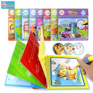 Sách nuớc tô màu ma thuật hình động vật đáng yêu cho bé