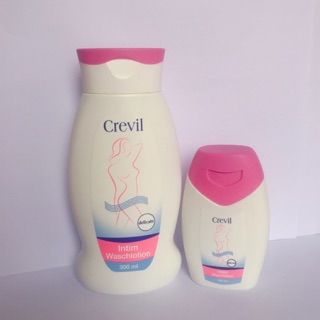 Combo 2 Dung Dịch Vệ Sinh Phụ Nữ Cao Cấp CREVIL INTIM WASCHLOTION nhập khẩu chuẩn Đức