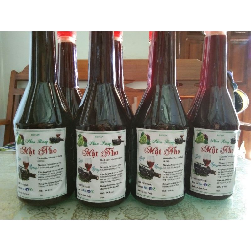 Mật Nho (Siro Nho) Phan Rang 750ml