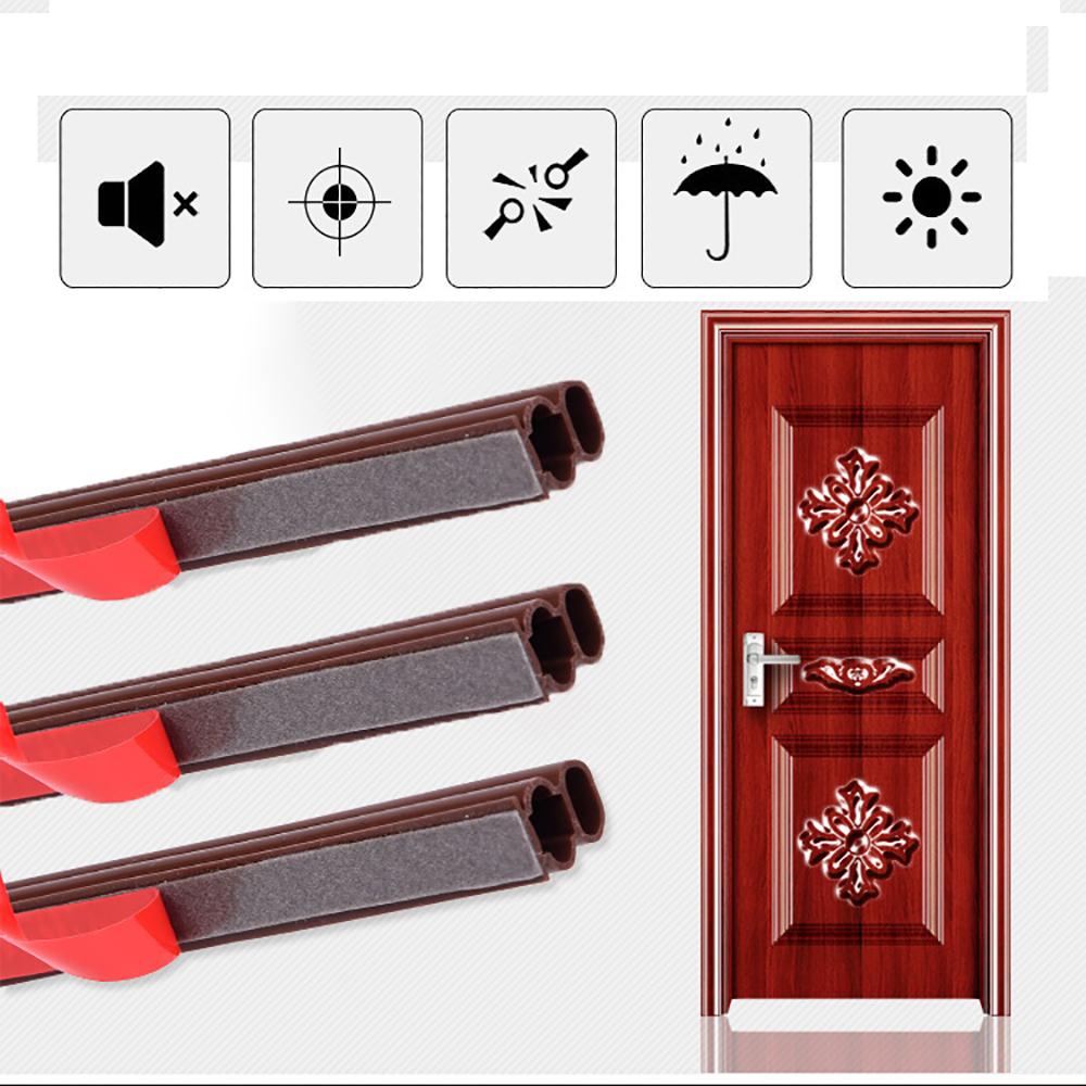 Dải Cao Su Silicone Dán Viền Cửa Cách Âm Nhiều Kích Cỡ Tiện Dụng