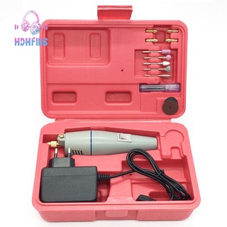 Set máy khoan điện mini 12V DC / 1A 12W đa năng và phụ kiện