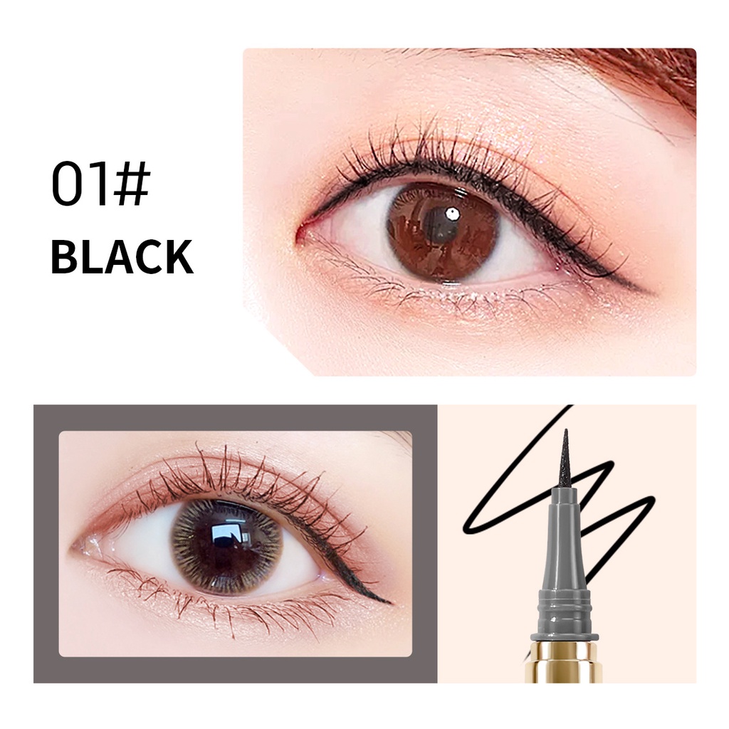 Bút kẻ mắt nước 6 màu tùy chọn chống thấm nước lâu trôi