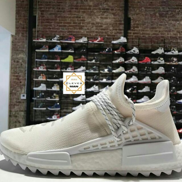 GIẦY đẹp (CÓ SẴN) Giày thể thao sneaker NMD HUMAN RACE full white full trắng giá tốt 2020 : hot