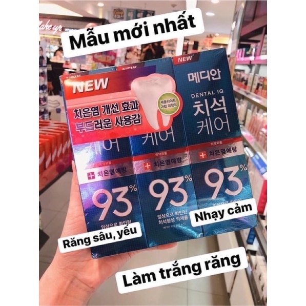 [CAM KẾT CHÍNH HÃNG] Kem đánh răng Hàn Quốc Median 120g