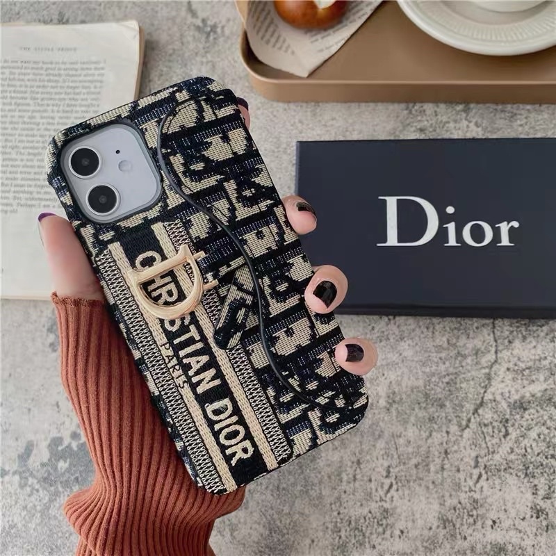 ỐP LƯNG IPHONE- ỐP ĐIỆN THOẠI KÈM VÍ DI OR SANG CHẢNH VẢI DẠ CHO IP6/7/8/X/Xsm/11/12Promax/Plus