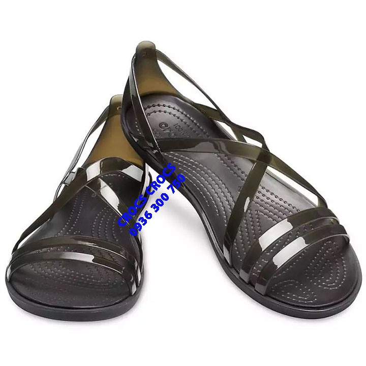 SANDAL C.ROC.S ISABELLA STRAPPY MÀU ĐEN