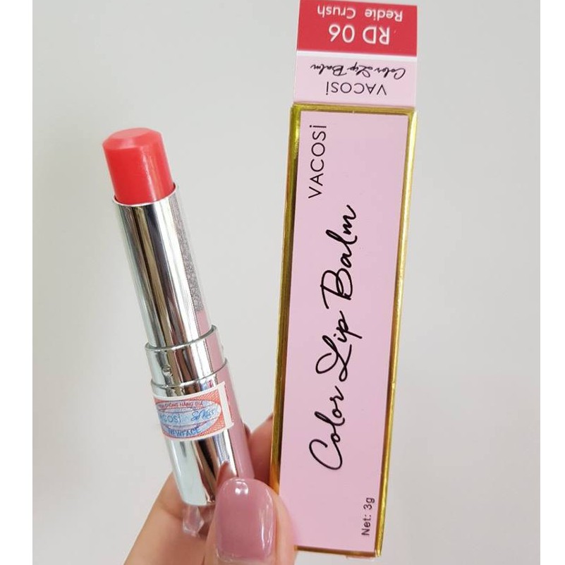 Son dưỡng môi VACOSI COLOR LIPBALM - SON DƯỠNG CÓ MÀU VACOSI