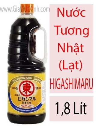 Nước tương higashimaru shoyu 1,8 lít - nước tương nhật bản