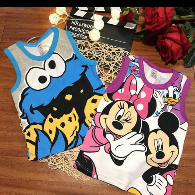 Áo 3 lỗ trẻ em. 100k/4 chiếc