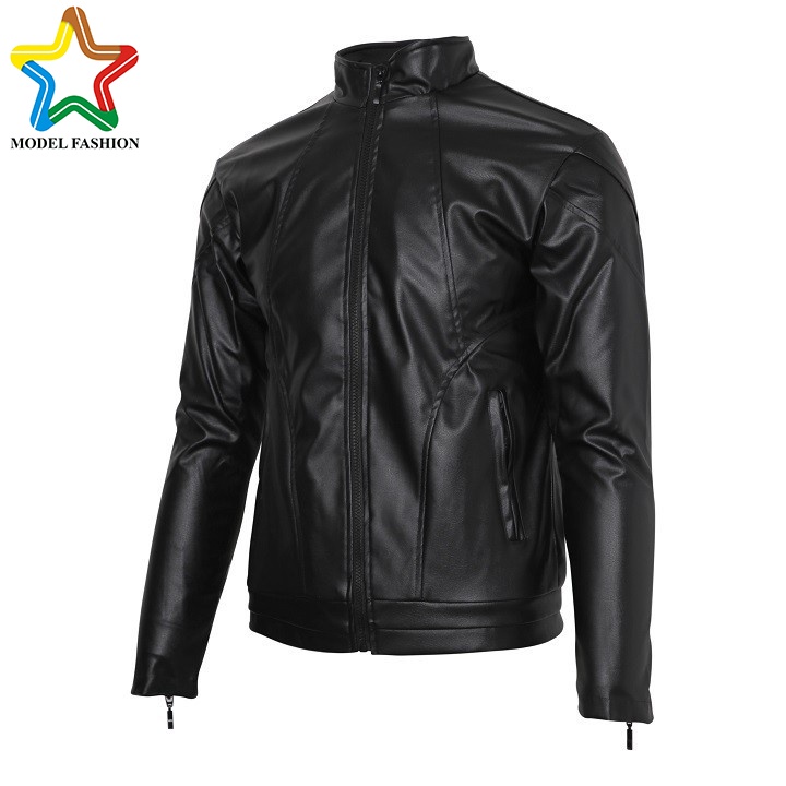 Áo khoác da nam lót lông mềm chính hãng Model Fashion AKD198