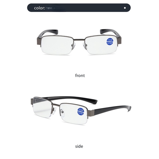 [+100°~+400°Kính Đọc Sách Chống Mệt Mỏi Thoải Mái Thời Trang Cho Nam Và Nữ