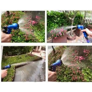 Vòi Xịt Nước Tự Giãn Nở Magic Hose 15m (Xanh)