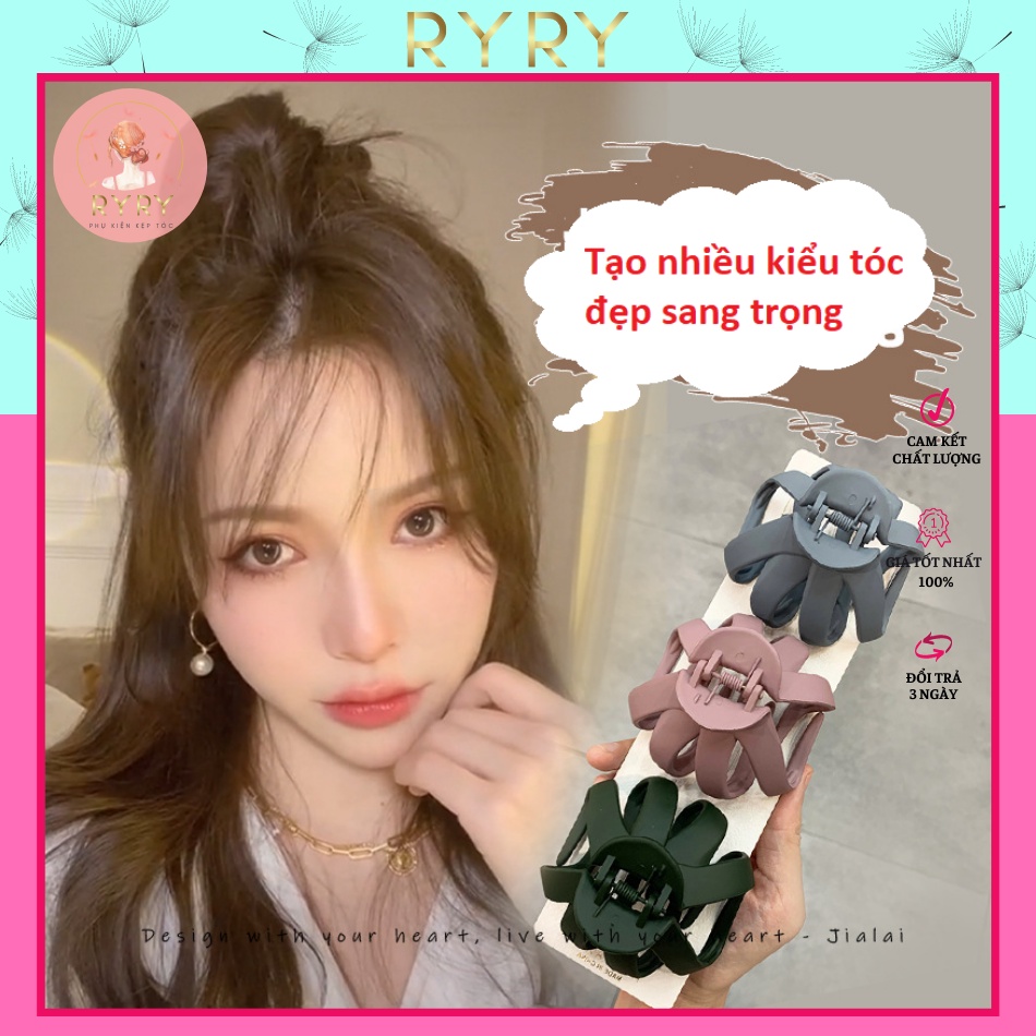 Kẹp Càng Cua Tạo Nhiều Kiểu Tóc Sang Chảnh Hàn Quốc Cho Nữ