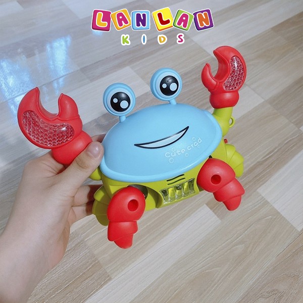 Con cua di chuyển phát nhạc LANLAN KIDS đồ chơi giải trí vui nhộn cho bé