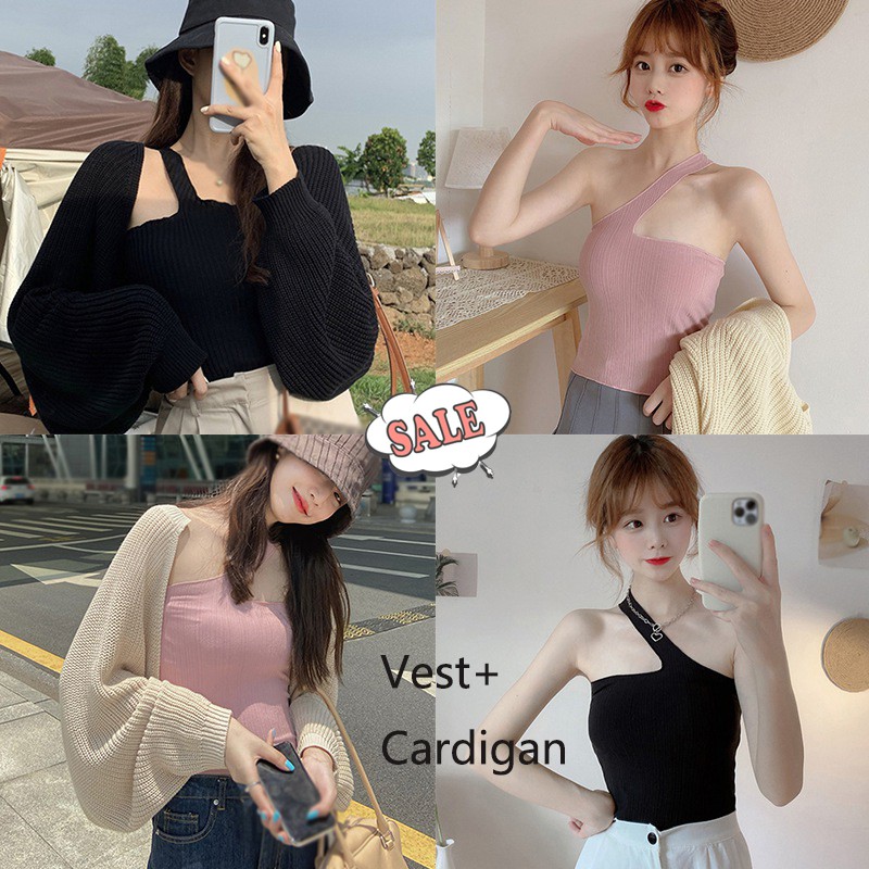 Áo Len Lửng Sát Nách Thời Trang Dành Cho Nữ | BigBuy360 - bigbuy360.vn