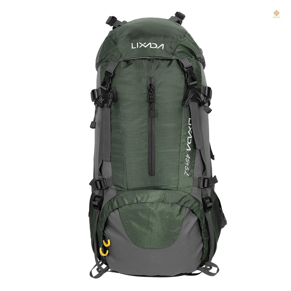 Ba Lô Du Lịch Leo Núi Chống Nước 50L Lixada