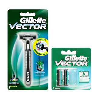 hót BỘ CẠO DÂU GILLETTE (1 CÁN + 2 LƯỠI)