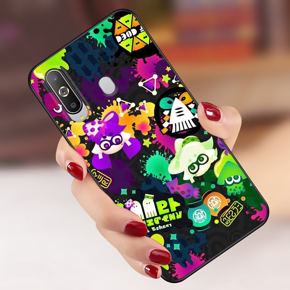 Ốp Lưng Hoạt Hình Splatoon 2 Samsung A2 A10s A20s A30s A40s A50s A70s J4 Core J6 Prime Plus