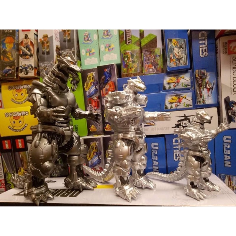 Mô Hình Mecha Godzilla - Rồng 3 Đầu - KongSize 16-17cm tuỳ con