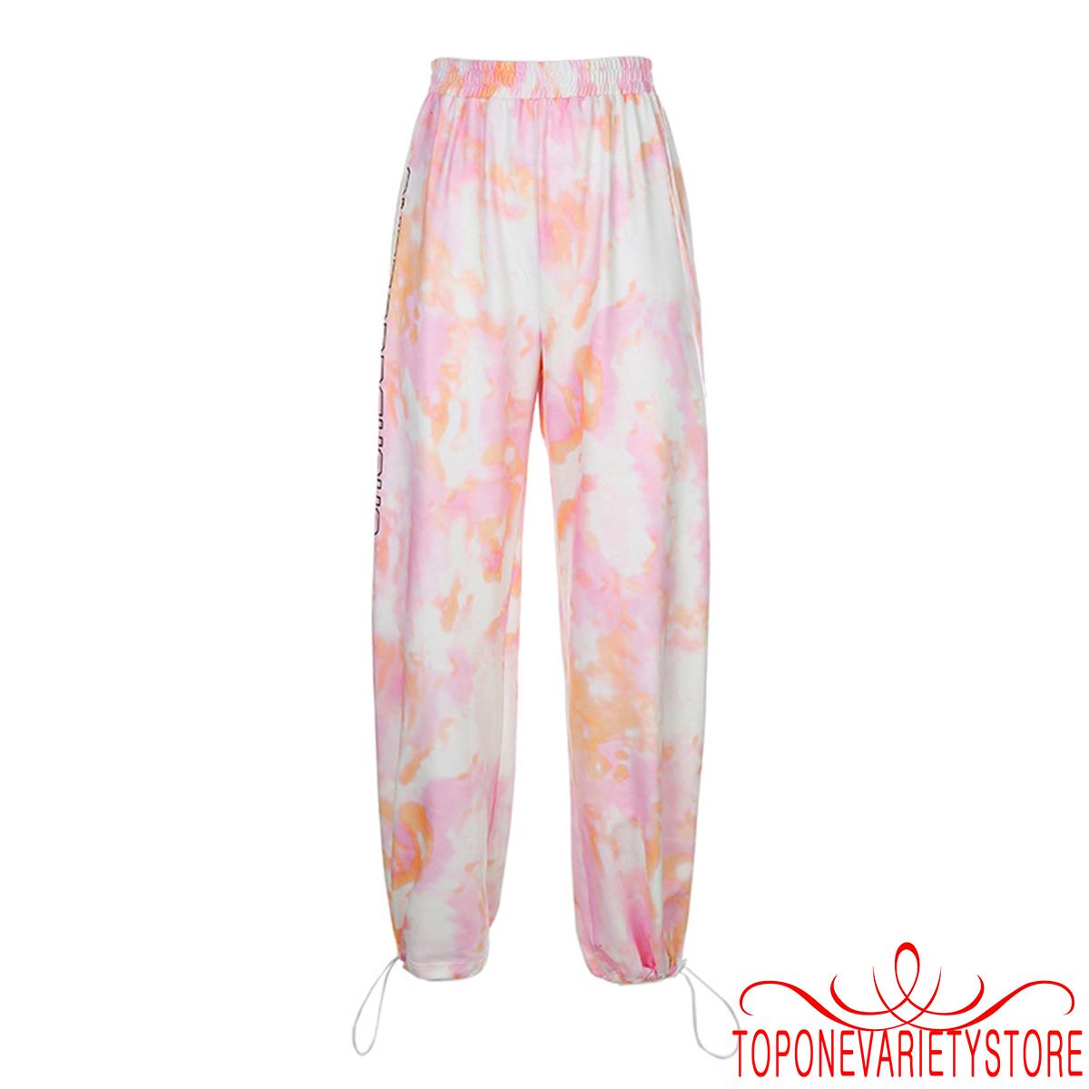 Quần Jogger Lưng Cao Phối Màu Cá Tính Cho Nữ | BigBuy360 - bigbuy360.vn