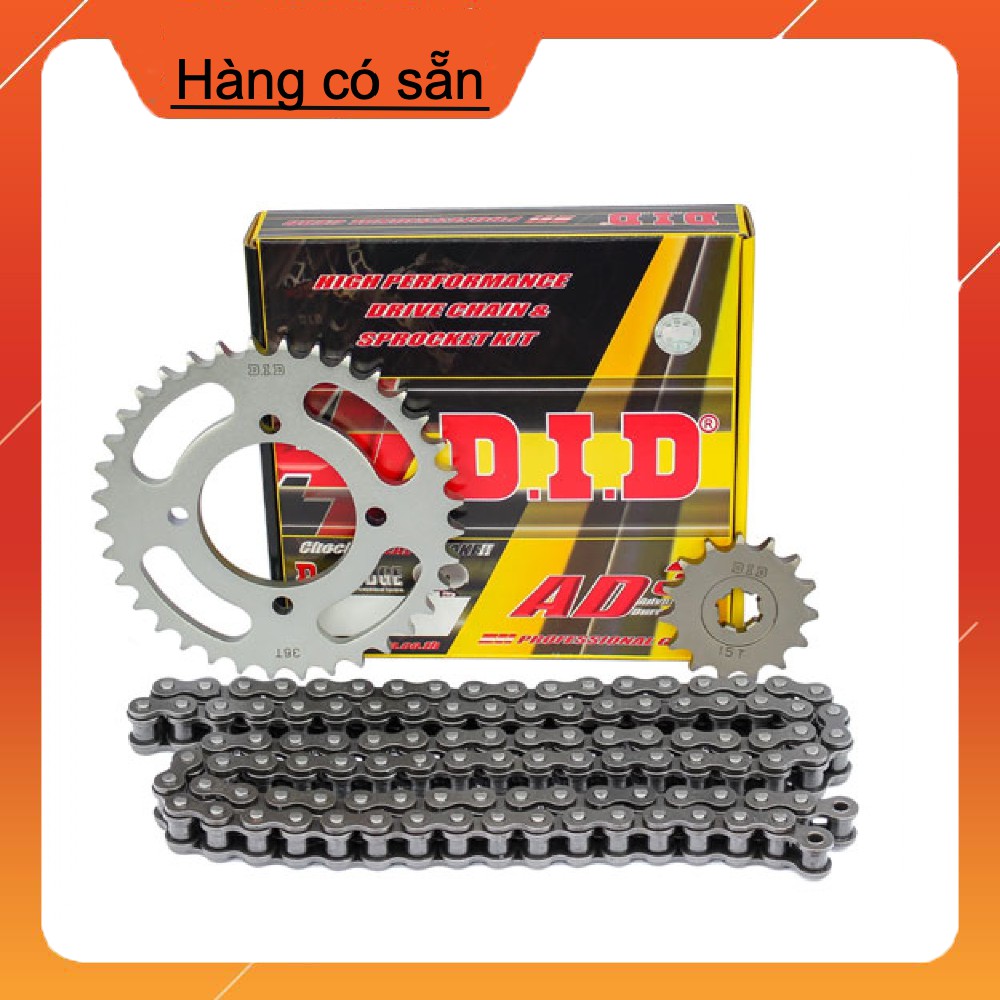 Nhông Sên Dĩa DID AD3 JUPIPER V 428x104L - 15Tx36T 9 Ly Thái Lan [ Hàng có sẵn ]