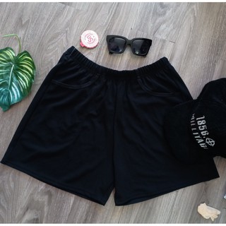 quần bigsize đen trơn unisex 60-100kg