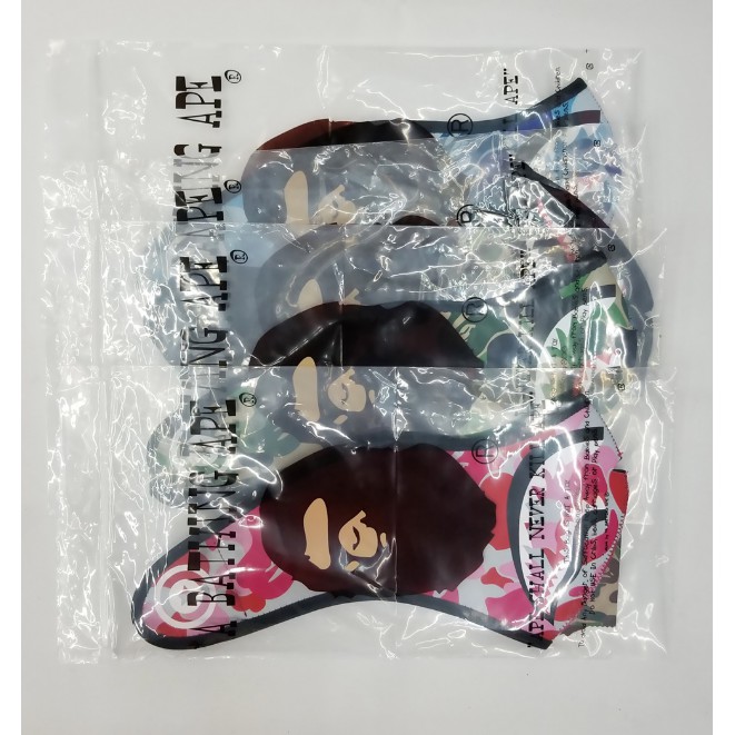 2021 Bape Japan Shark Camouflage Men Women Fashion Face Mask 01 | BigBuy360 - bigbuy360.vn