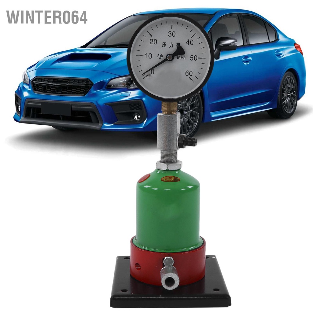 Máy đo áp suất bật vòi phun Diesel 0‑60MPA M12x1.5MM Công cụ ô tô ren kép cho động cơ Winter064