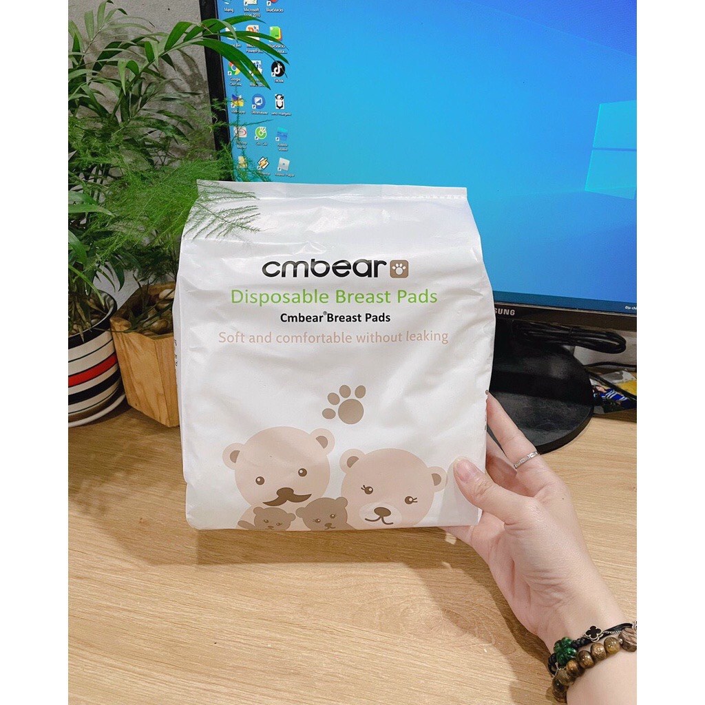 Miếng lót thấm sữa Cmbear cao cấp - bịch 108 miếng
